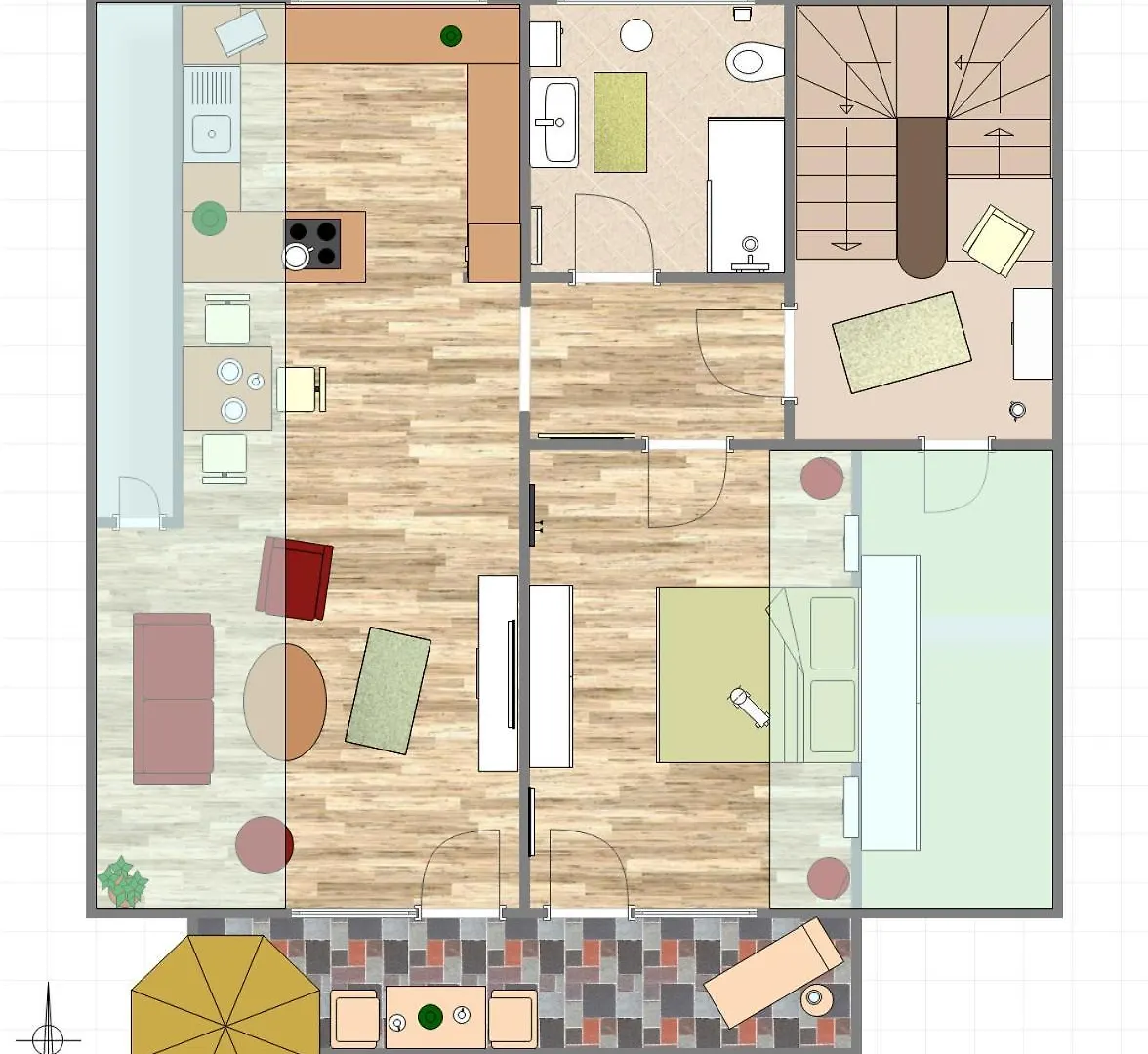 Alpenflair Ferienwohnung 238 奥伯斯特多夫